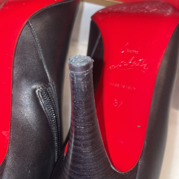 Christian Louboutin Classic Booties, Size 7/37 - Picture 7 of 14